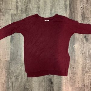 LOGG maroon sweater